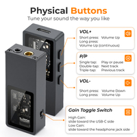Nuevo DAC Portátil COMTANG CT198 Pro, Doble CS43198 PCM, Decodificación DSD256 de 768kHz/32bit, Salidas Estéreo Balanceadas, Interruptor de Ganancia Independiente