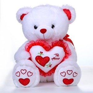 Orsacchiotto di <span class=keywords><strong>peluche</strong></span> farcito san valentino con orsacchiotto di <span class=keywords><strong>peluche</strong></span> di vendita caldo farcito <span class=keywords><strong>cuore</strong></span> per san valentino - Product Image 2