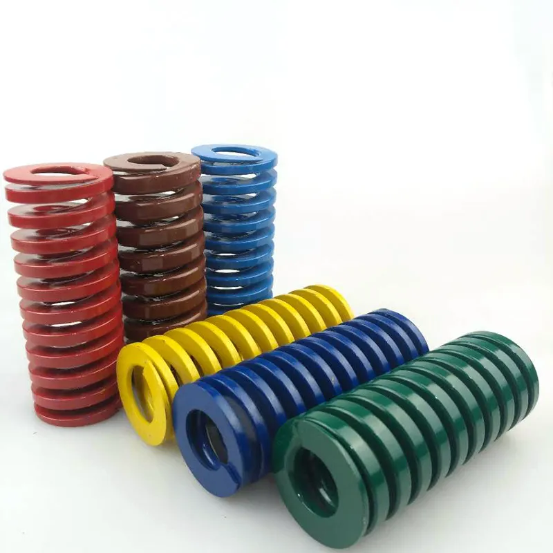 Precision Standard Die Spring Different Load Capacities Stamping Rectangular Compression Springs