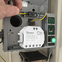 Sonoff 2 Gang DIY saklar pintar Wifi, DUALR3 pengukuran daya modul Relay dua arah kontrol melalui Ewelink App mendukung sistem rumah pintar