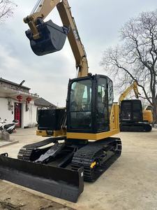 Excavadora Usada Original Japonesa CAT 307.5GC 306e 304 de 7.5 Toneladas, Miniexcavadora Caterpillar de Segunda Mano con Pocas Horas de Trabajo, Certificación CE - Product Image 2