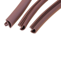 Porte en bois anti-poussière Type de fente joint coulissant porte d'armoire bande de Pvc d'étanchéité en caoutchouc pour porte et fenêtre bande de plastique de Silicone
