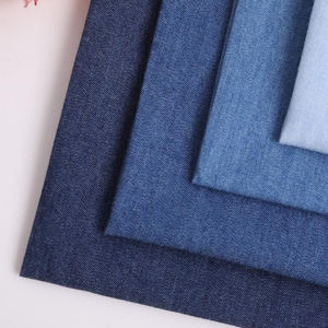 Tela vaquera de poliéster y algodón, tejido elástico, disponible en color negro y azul, Indigo, disponible en China - Product Image 6