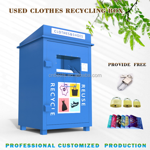 Toptan çok düşük fiyat iyi tasarım giyim bağış bin büyük metal giyim bağış damla kapalı kutusu - Product Image 2
