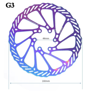Rotor de <span class=keywords><strong>freno</strong></span> de disco de bicicleta, Rotor hidráulico de alta resistencia de 160/180/203mm de acero inoxidable para bicicleta de montaña - Product Image 2