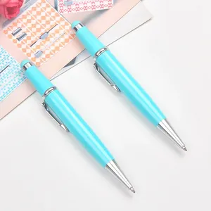 Mini bolígrafos a granel <span class=keywords><strong>pequeño</strong></span> Bolígrafo De Metal con cabezal de aguja para hotel logotipo personalizado Color Twist Pen - Product Image 6