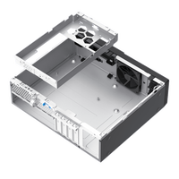 Châssis BAOYU S345, compatible avec les cartes mères Micro-ATX et Mini-ITX.