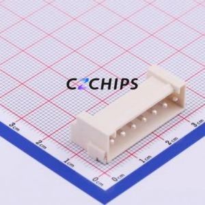 X9396WRS-07-9TSN Wire-to-Board Pin Header SMD,P=3.96mm,Horizontal Mount Connector 1x7P 3.96mm Horizontal Mount VH - Product Image 1