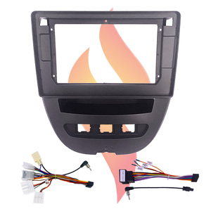 Cadre d'écran <span class=keywords><strong>radio</strong></span> de voiture simple et doux pour Toyota Aygo et <span class=keywords><strong>Peugeot</strong></span> <span class=keywords><strong>107</strong></span>, navigation GPS, fascia pour Toyota Aygo et <span class=keywords><strong>Peugeot</strong></span> <span class=keywords><strong>107</strong></span> de 2005 à 2014 - Product Image 2
