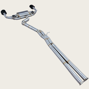 Sistema di Scarico Completo per Audi <span class=keywords><strong>RS3</strong></span> 8V 2.5T 2015-2020 con Silenziatore in Acciaio Inox 304 e Tubi Valvetronic - Product Image 2