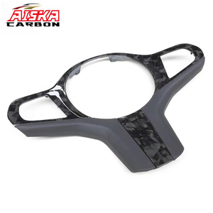 AISKA Copertura Centrale del Volante in Fibra di Carbonio per <span class=keywords><strong>BMW</strong></span> G30 G14 G15 G16 G29 Z4 X3 G01 X4 G02 G32 2020-2022 - Product Image 4