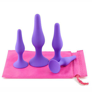 Set di 4 Plug Anali in Silicone per Donna Misure S M L XL, Giocattoli per Adulti - Product Image 4