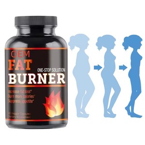 에글웰 OEM/ODM 프라이빗 라벨 지방 연소 캡슐 천연 비건 캡슐 식품 보충제 빠른 지방 연소 허브 캡슐 - Product Image 1