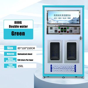 400G 800G 1200G Máquina expendedora directa de Agua de autoservicio y máquina expendedora de agua Clearwater para supermercado - Product Image 4