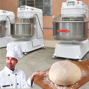 75kg 100kg 125kg 150kg Customizable Commercial Kneading Flour Dough <strong>Kneader</strong> <strong>Machine</strong> Bread Heavy Duty <strong>Spiral</strong> Mixer For Bakery - Product Image 1
