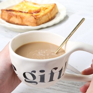 Taza de Café de Cerámica de 350ml al por Mayor, Diseño Creativo Hecho a Mano para Fiestas en Casa o Desayunos, para Leche o Bebidas - Product Image 4