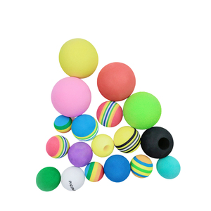High Density Bouncy Bunte EVA Foam Ball Kunden spezifische 60mm Durchmesser Gun Shooting Eva Foam Ball - Product Image 5