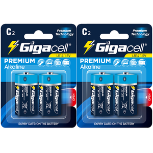 แบตเตอรี่ OEM ยี่ห้อ 1.5 โวลต์ ขนาด C แบตเตอรี่อัลคาไลน์คุณภาพพรีเมียม ให้พลังงานยาวนาน พร้อมแรงดันไฟฟ้าคงที่ระหว่างการใช้งาน - Product Image 1