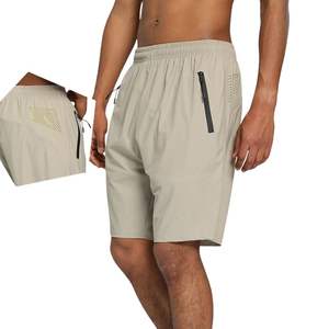 Pantalones Cortos Deportivos Casuales ODM para Hombre de Malla Transpirable de Secado Rápido Tres Cuartos para Correr Tallas Grandes - Product Image 1