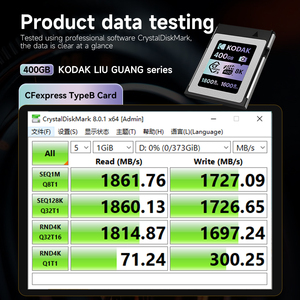 kodak High Speed Plastic Camera <b>Memory</b> <b>Card</b> 1TB CFexpress Type-B Liu Guang Series for 4K/8K Video - Product Image 5