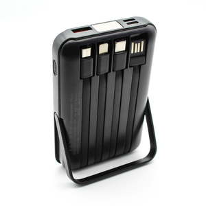 2025 Novo YM-881 Fast Carregamento Portátil Power Bank 10000mAh Carregador Sem Fio Mini Banco De Potência Magnética Com Suporte e Cabo - Product Image 3