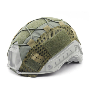 Custom <strong>Tactical</strong> <strong>Helmet</strong> Cover with Elastic Cord and Camouflage for Outdoor <strong>Airsoft</strong> Activities - Product Image 2