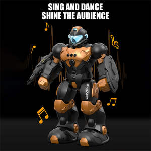 LINK BRAND Kids <strong>Robot</strong> <strong>Obstacle</strong> <strong>Avoidance</strong> &amp; Accompany Play for Home Security 2.4GHz RC <strong>Robot</strong> Toy Birthday Gift Toy - Product Image 3