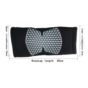 Genouillères Brace Support Set Néoprène Matériel pour VTT Cyclisme Danse Descente Équitation Moto Genou Protecteur - Product Image 2