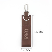 Petit cordon en nylon tissé personnalisé de 15 cm de long, couleur chocolat brun, avec logo, pour vêtements, sacs et accessoires