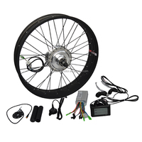 Skateboard électrique 72V Kit de conversion pour vélo électrique Écran LCD 700C Moteur de moyeu pour bateau de pêche Vélo Batterie au lithium