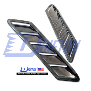 Ventilaciones de guardabarros de fibra de carbono estilo N1 para Nissan GTR R35 - Product Image 1
