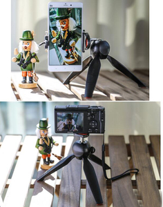 YUNTENG 228 Mini ขาตั้งกล้อง + ผู้ถือโทรศัพท์คลิปขาตั้งกล้องดิจิตอลกล้อง DV - Product Image 2