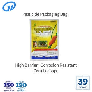 Sachet d'emballage pour pesticides liquides, imprimable, résistant aux acides et aux alcalis, zéro fuite, thermoscellable à haute température, pour concentré émulsionnable (CE) - Product Image 1
