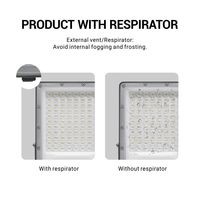 Reflector LED DOB de Alta Luminosidad de 50W a 400W, Carcasa de Aluminio con Lente de PC, IP65 Impermeable, 120lm/W, para Jardín