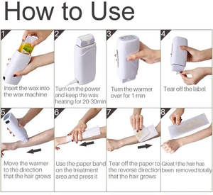 Ontharingscrème Pro <span class=keywords><strong>Wax</strong></span> Waxen Warmer Heater Roller Op Machine Depileve Kit Ontharing Thuis Roze <span class=keywords><strong>Wax</strong></span> Warmer - Product Image 6