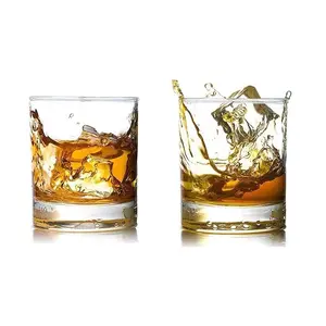 Venta caliente vasos para beber vasos de vidrio hechos a mano decantador de vasos de whisky conjunto de vidrio de lujo regalo Vintage cristalería Tumble