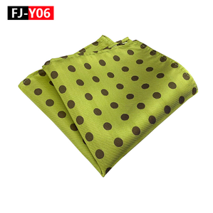 Bandana carré unisexe à pois en polyester jacquard, accessoire de costume, toutes saisons - Product Image 1