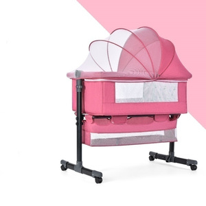 <span class=keywords><strong>Culla</strong></span> Multifunzionale a Dondolo per Neonati, Lettino da Comodino - Product Image 4