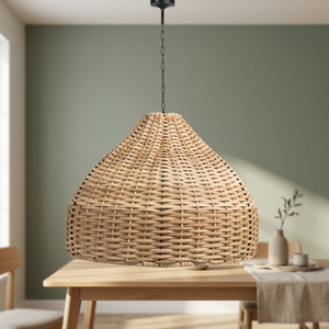 Hand-woven Natural Rattan Funnel 40cm Diameter and 40cm Height 1kg - Product Image 3