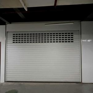 Porta Avvolgibile Motorizzata in Alluminio su Misura, Porta Isolata in Alluminio con Serranda Esterna per Magazzino e Garage - Product Image 3