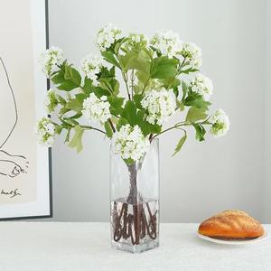 DREA 3 bunga buatan dekorasi pernikahan, bunga salju bola buatan Hydrangea - Product Image 5