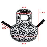 Tabliers et gilets de protection légers et confortables pour poulets et poules avec sangle réglable