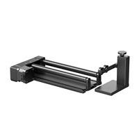 XTool RA2 Pro, accessoire rotatif 4-en-1 pour graveur laser, gravure de cylindres, sphères, anneaux et objets irréguliers pour D1 S1 F1
