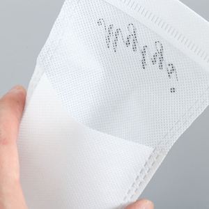 Small Cheaper Biodegradable Recyclable Non-woven Drawstring Envelope Bag for Clothing & Socks Packaging - Product Image 2