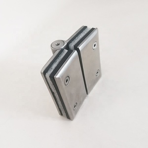 Charnière à fermeture automatique verre à verre Clôture de <span class=keywords><strong>piscine</strong></span> à 180 degrés en acier inoxydable - Product Image 4