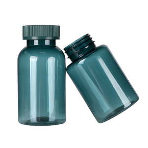 Tapa de plástico PET azul oscuro al por mayor con tapón de rosca de 20 mm, 24 mm, 28 mm, 30 mm para cápsulas, vitaminas, suplementos, botellas, con logo personalizado - Product Image 2