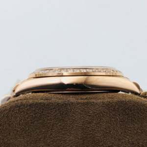 Montre automatique mécanique de luxe en or pour homme et femme, avec double date et moissanite, idéale pour un cadeau - Vente en gros - Product Image 2