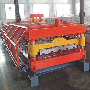 Rollo intermitente de acero de aluminio, máquina formadora de rollo de borde embellecedor de techo de metal, diseño popular, máquina de borde de goteo de techo con ángulo en V - Product Image 6