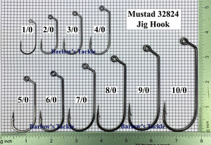 Mustad 32824 NP-BN 2x Hameçons de pêche jig ultra-pointus à 60 degrés en acier au carbone avec ardillons <span class=keywords><strong>pour</strong></span> la pêche en mer et en eau salée - Product Image 2