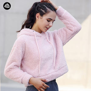 Veste pelucheuse manteau polaire à capuche pour femmes, chandail long, vêtement d'extérieur confortable, collection - Product Image 2